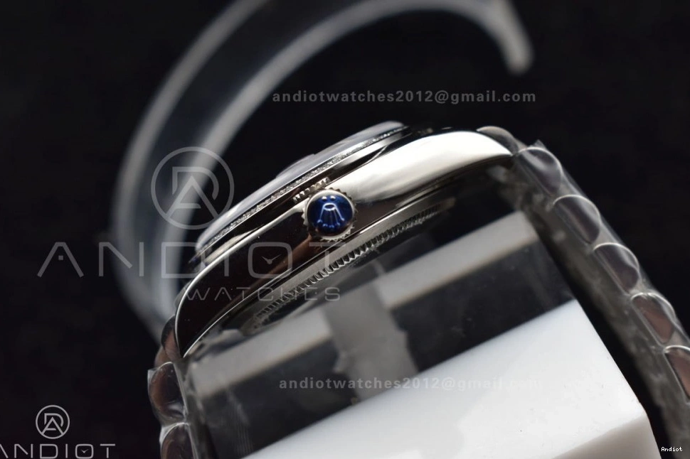 Style DateJust Markers BPF Dial on Bracelet Compact 31 278289 Purple President Ladies Steel 552 Bezel Roman 316L Diamonds 0811